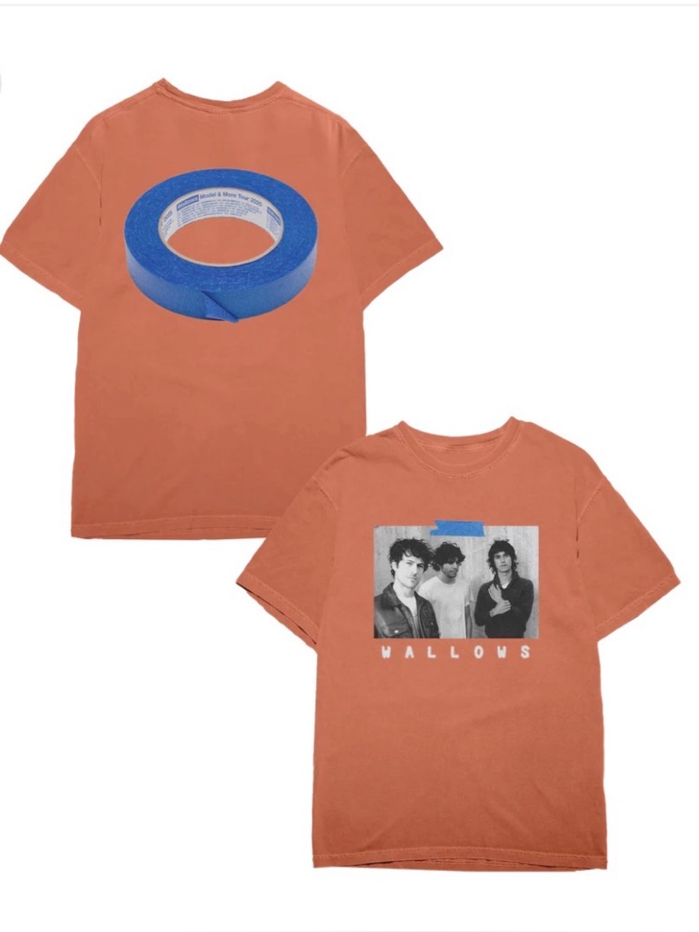 WALLOWS Tape Tour Tee – May-June 2025